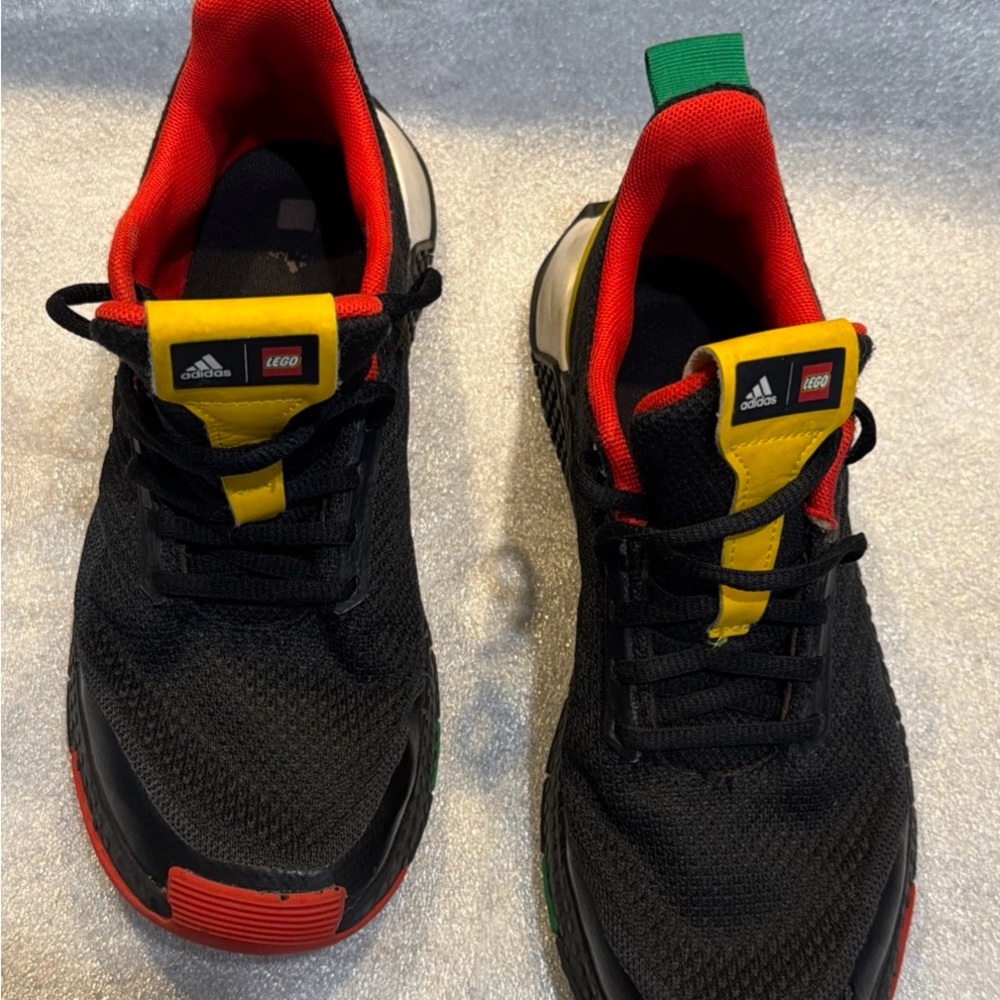 Adidas x LEGO sport pro Black and Red Sneakers size 6 - Picture 15 of 16